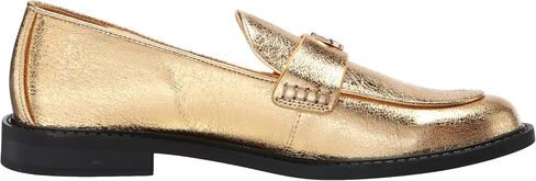 Karl Lagerfeld Paris Women's Rylyn Loafer, Gold, 10 in Saudi Arabia