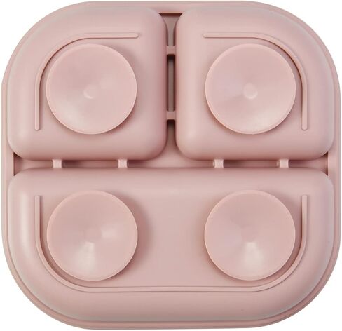 ألواح شفط PandaEar للطفل، 2 عبوة من ألواح السيليكون للأطفال الصغار والرضع، مجموعة أطباق أطفال مقسمة، غير قابلة للانزلاق، غير سامة، خالية من مادة BPA in Kuwait