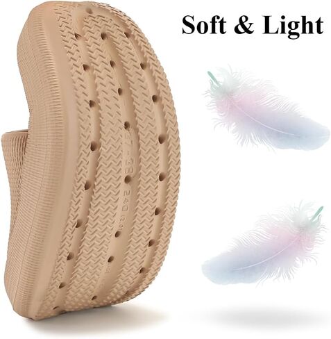 TOBVZOO Cloud Slippers for Women and Men, Cloud Slides Soft Thick Sole, Non Slip Bathroom Pillow Slippers Sandals in Saudi Arabia