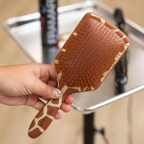 Framar Detangler Brush, Paddle Brush – Elegant Detangling Brush, No more Tangles Hair Brush – Hair Brushes for women, men and children (Champagne) in Saudi Arabia