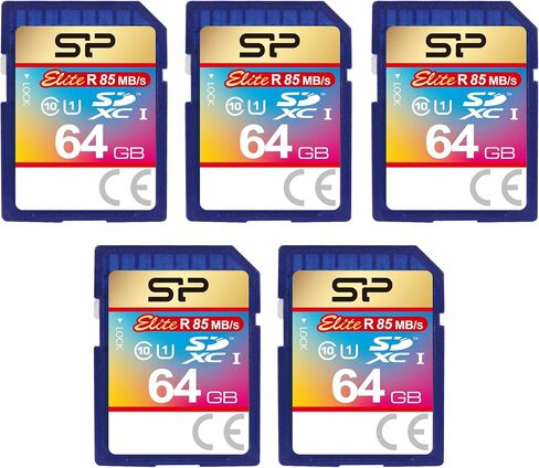 بطاقة ذاكرة فلاش SDHC فئة 10 UHS-1 بسعة 32 جيجا بايت من Silicon Power in Kuwait