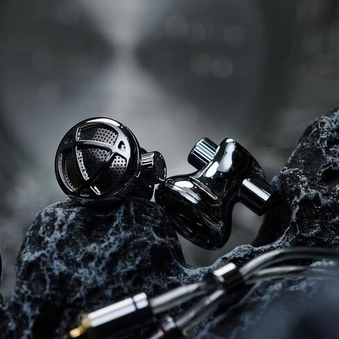 سماعات أذن برأس مسطحة قابلة للضبط من HiFiGo BGVP DX7، سماعة هاي فاي سلكية للسائق الديناميكي مقاس 14.2 مم مع مرشحات ضبط قابلة للإزالة (DX7) in Kuwait