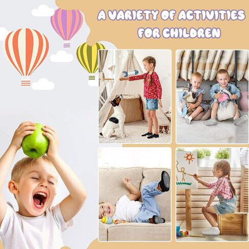 Tphon Toddler Non Slip Ankle Socks, Anti skid Socks 12 Pairs Grip Socks for 1-7 Years Kids Boys Girls in Saudi Arabia