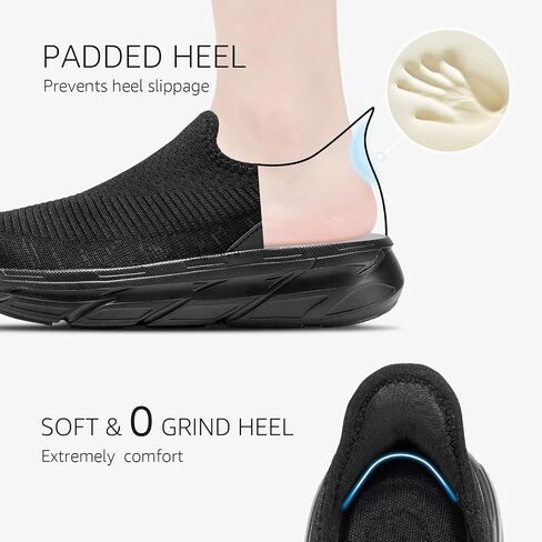 STQ Womens Slip on Shoes Hands Free Breathable Lightweight Orthopedic Walking Shoes Workout Gym Sports Athletic Sneakers in Saudi Arabia