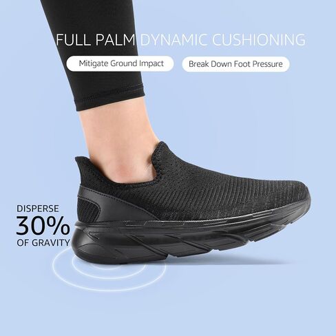 STQ Womens Slip on Shoes Hands Free Breathable Lightweight Orthopedic Walking Shoes Workout Gym Sports Athletic Sneakers in Saudi Arabia