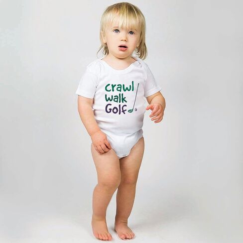 ChalkTalkSPORTS Golf Baby & Infant One Piece | Golf Theme Bodysuits in Kuwait