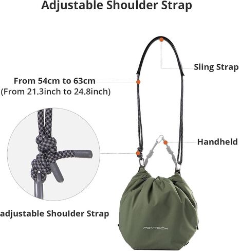 PGYTECH OneGo Drawstring Small Camera Bag, Soft Cute Camera Pouch Handbag compatible with Mirrorless Cameras/Nikon/Canon/Sony/Fuji Camera Case in Saudi Arabia
