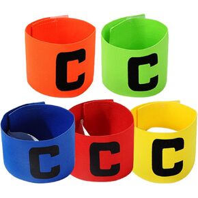 5 قطع كرة القدم الكابتن شارة كرة السلة كرات القدم للأطفال المهنية كرة السلة الرجبي الكابتن شارات الرياضة قابل للتعديل شارة كرة السلة الكابتن شارة كرة القدم العرض in Kuwait