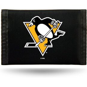 Rico Industries NHL Hockey Nylon Tri-Fold Wallet