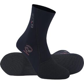 Neoprene Socks Men Women 3mm Wetsuit booties Shoes Sand Skin Surfing Scuba Diving Snorkeling Beach Water Sports Outdoor