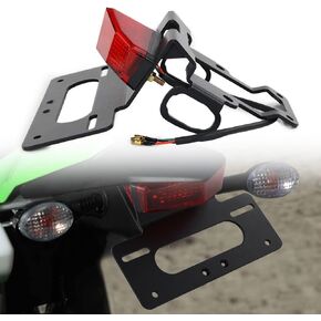 Xitomer Fender Eliminator Fit for KLX 230R 2020-2024 Tail Tidy Fit for 2022 2023 2024 KLX230 RLicense Plate Holder Fender Eliminator (Red)