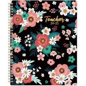 Teacher Planner 2024-2025 - Lesson Planner 2024-2025, JUL. 2024 - JUN. 2025, 8'' x 10'', Weekly Monthly Lesson Plan Book for 2024-2025 Academic Year in Saudi Arabia