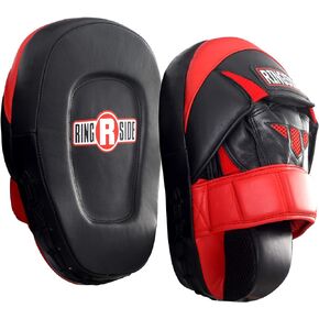 Ringside Pro Punch Mitts, Red/Black