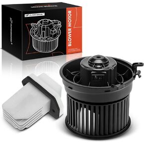 A-Premium HVAC Heater Blower Motor and Resistor Assembly Compatible with Nissan Rogue 2008-2013, Rogue Select 2014-2015, Sentra 2007-2012 - Replace# 700253, 27225-ET10A