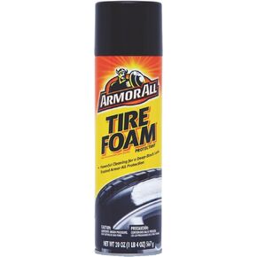 Armor All Tire Foam Protectant, Restores Deep-Black Look, 20 oz. 6 Packs
