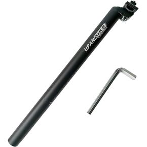 UPANBIKE Bike Seat Post Aluminum Alloy Extra Long 17.7inch(450mm) Replacement Bicycle Seatpost φ 25.4 27.2 28.6 30.4 30.9 31.6mm