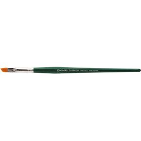 Escoda Barroco Series 1512 Artist Watercolor & Acrylic Paint Brush, Synthetic Gold Taklon Filament, Bright, Size 0