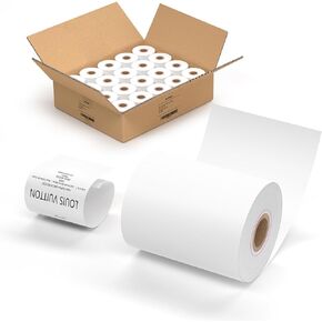 Thermal Receipt POS Cash Register Paper Rolls 2 1/4" x 50' (20 rolls) BPA Free 58mm Thermal POS Printer