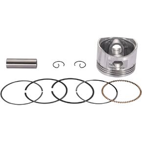 WOOSTAR 54mm Piston Ring Kit Replacement for 125cc SSR BMS NST JCL Taotao Baja Roketa Kazuma Sunl Jetmoto Chinese ATV Dirt Bike Scooter