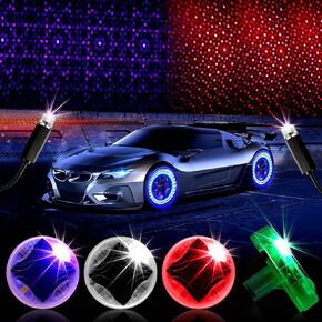 6 Pcs Solar Car Tire Wheel Lights USB Night Light Air Valve Cap Light with Flashing Motion Sensors Colorful Led Wheel Lights Red Purple Romantic Interior Car Lights for Car Motorcycles Bicycles