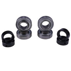 Solarhome 4 Pack Caster Fork Ball Bearings Compatible with Hustler Super Z 784223 - High Temp Grease