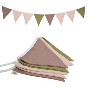 Pennant Banner & Nursery Bunting, Multicolor Baby Garland, Hanging Flag Banner for Nursery Decor, Children's Room, Playroom, Baby Shower Banner, Tent Decorations & Room Decor 6.5 Feet
