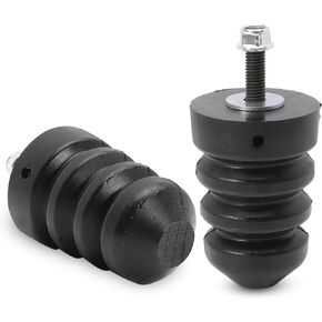 2 Pack Rear Bump Stops, Rear Leaf Spring Bumpers Fit for Ford 2000-2005 Excursion, 2005-2016 F250, 2005-2019 F350
