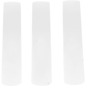 3 Pcs Alto Saxophone Advanced Craft Resin Saxophone Reeds with Full Warm and Flexible Sound(Red)