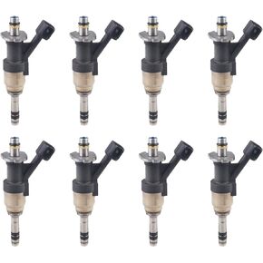 JDMON Compatible with Fuel Injectors Chevrolet Silverado 1500 2500 Tahoe Suburban Cheyenne GMC Sierra 1500 Yukon 5.3L 2014 2015 2016 2017 2018 Replace 12668390 FJ1217 Pack of 8