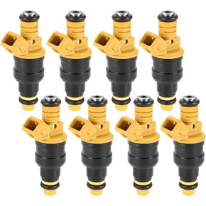 0280150718 Fuel Injector Replacement for Ford Compatible with F150 F250 F350 E150 E250 Mustang Expedition Lincoln Mercury 4.6L 5.0L 5.4L 5.8L Engine Replace# 280150943 0280150939 0280150909 0280150943