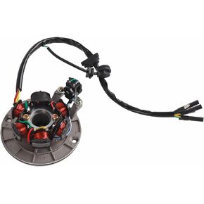 Acouto Magneto Stator Plate Ignition Stator Magneto Plate Magneto Stator Replace Fit for LIFAN YX 140cc Kick Start Engine PIT PRO Trail Dirt Bike