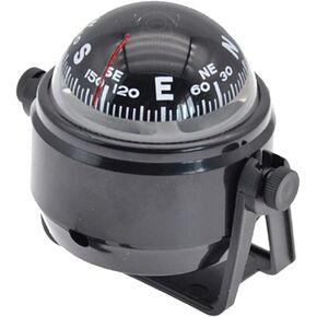 حامل بوصلة القارب البحرية، كرة بوصلة السيارة، بوصلة لوحة القيادة بوصلة بحرية مع حامل في الأسفل للعثور على الاتجاه بدقة، ملحقات القوارب البحرية لشاحنة قافلة قارب السيارة in Kuwait