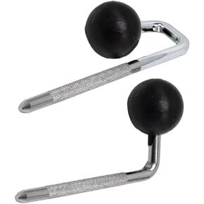 2Pcs L Rod Ball for Drum Set Mount Bracket Clamp, 40mm Universal L-Rod Ball for Tom Drum Holder Drum Set Mounting Clamps Single Tom Holder Stand Percussion Drum Set Hardware Accessory