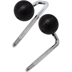 2Pcs L Rod Ball for Drum Set Mount Bracket Clamp, 40mm Universal L-Rod Ball for Tom Drum Holder Drum Set Mounting Clamps Single Tom Holder Stand Percussion Drum Set Hardware Accessory