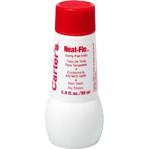 Carter's Neat-Flo Stamp Pad Ink Refill for Red Stamp Pads (21447)