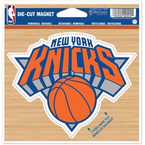 WinCraft New York Knicks Official NBA 4.5 inch x 6 inch Car Magnet by 294180