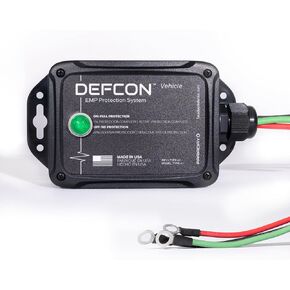 Faraday Defense DEFCON Vehicle - EMP Protection 12 Volt DC for Auto and Truck, Protection for Lightning, CME, Solar Flare, and Surge Protection