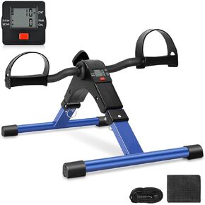 جهاز تمرين دواسة الدراجة القابل للطي من Uten، جهاز تمرين دواسة الدراجة تحت المكتب، جهاز تمرين صغير تحت المكتب، دراجة قدم ودورة يدوية محمولة، آلة تمرين الذراع والساق مع شاشة LCD، معدات تمرين الساق in Kuwait