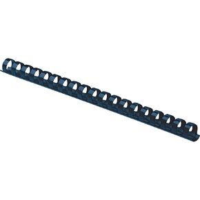 Fellowes Plastic Combs - Round Back, 3/8 Inch, 100 pack, Navy (52505)