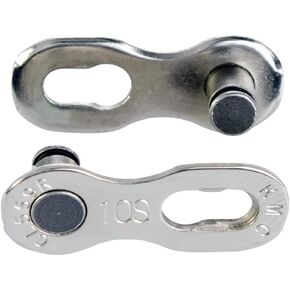 KMC Chain Link Missing Link 10SPD 5.9MM Card of 2, Silver (ML01025)
