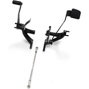 Black Forward Control Foot pegs For Harley Softail Street Bob FXBB 114 FXBBS Low Rider FXLR 107 FXLRS 117 2018-2024