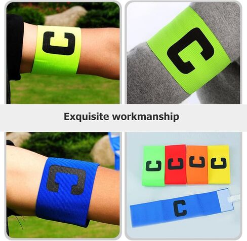 5 قطع كرة القدم الكابتن شارة كرة السلة كرات القدم للأطفال المهنية كرة السلة الرجبي الكابتن شارات الرياضة قابل للتعديل شارة كرة السلة الكابتن شارة كرة القدم العرض in Kuwait