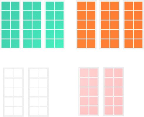 JEYI 100 قطعة مقطوعة مسبقًا 0.6 × 0.6 بوصة (15 × 15 مم) وسادة حرارية من السيليكون بسمك 0.2 0.4 1.0 1.5 مم سمك وسادة سيليكون موصلة حرارية قابلة لإعادة الاستخدام لوحدة المعالجة المركزية GPU SSD أو أي PCB (ألوان متنوعة وسمك) in Kuwait