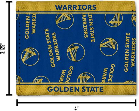 محفظة Rico Industries NBA القماشية ثلاثية الطي - إكسسوار رائع in Saudi Arabia