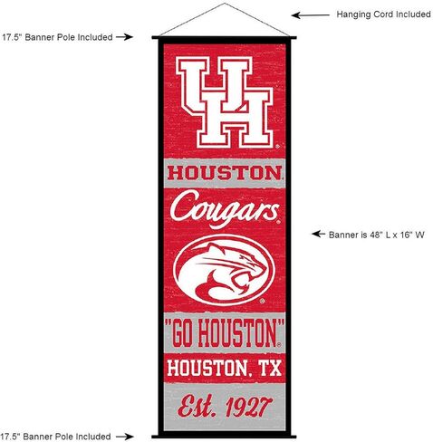 هيوستن الكوجر راية وعلامة التمرير in Kuwait