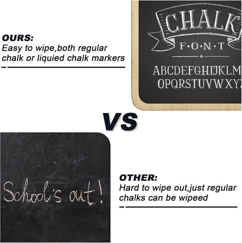 20PCS Mini Chalkboard Signs with 1 Erasable Chalk Marker,Small Chalkboard with Support Easels,Chalkboard Place Cards,Table Numbers,Food Labels for Party Buffet,Weddings,Special Events in Saudi Arabia