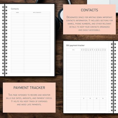 مخطط يومي - مخطط حياة احترافي، تقويم ومجلة امتنان لزيادة الإنتاجية وإدارة الوقت والسعادة - غلاف ناعم من الجلد النباتي، 6 أشهر، مخطط أعمال غير مؤرخ لمدة 24 ساعة in Kuwait