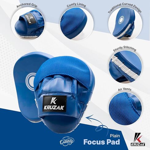 قفازات ملاكمة سادة من كروزاك لتدريب فنون القتال المختلطة التايلاندية، وسادات تركيز للفنون القتالية للملاكمة وهدف اللكم in Kuwait