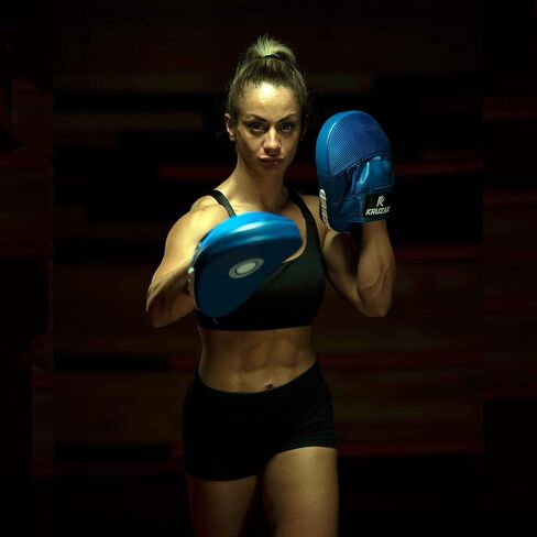 قفازات ملاكمة سادة من كروزاك لتدريب فنون القتال المختلطة التايلاندية، وسادات تركيز للفنون القتالية للملاكمة وهدف اللكم in Kuwait