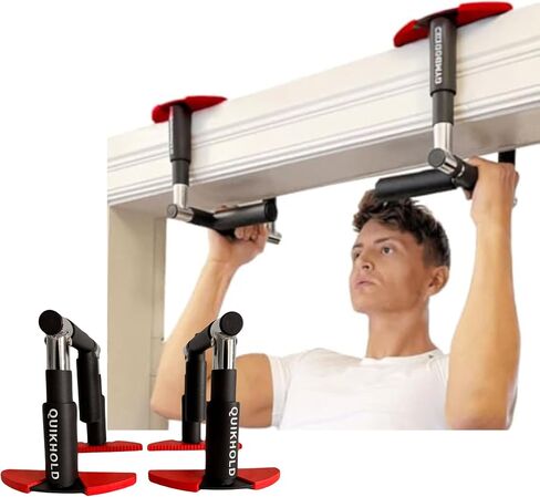 APB Blast QuikHold - Portable Doorframe Pull Up Bar for doorway for Home Workouts and Calisthenics Training; Perfect Hanging Bar for Doorways with Easy Pull-Up Operation - up to 260lbs in Saudi Arabia